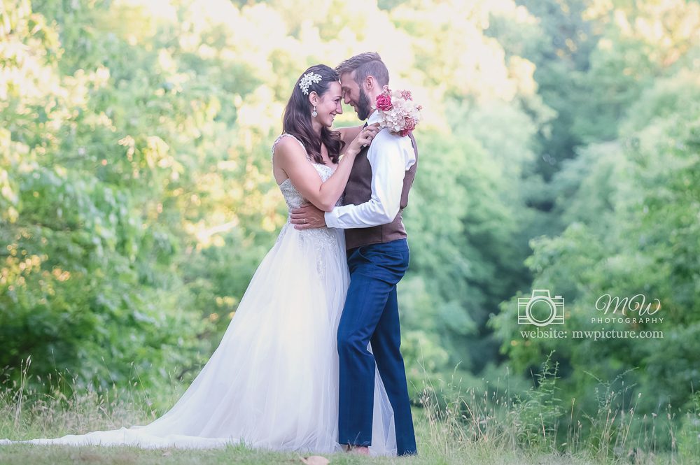A Couple in the Park Sharing a Cozy Moment